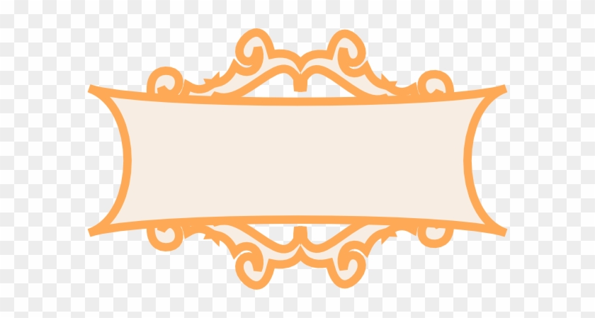 Orange Frames Cliparts - Orange Frames Cliparts #427952