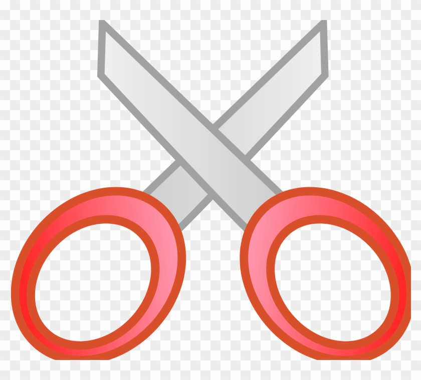 Cut Red Free Vector - Scissors Clipart #428260