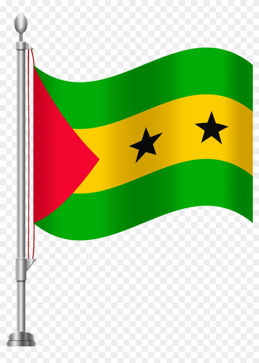 Sao Tome And Principe Flag Png Clip Art - Sao Tome And Principe Flag Png Clip Art #430277