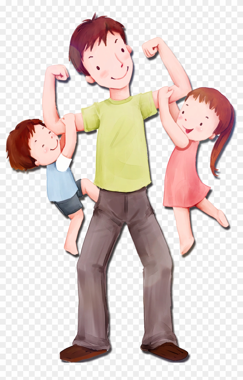 Father's Day Love Desktop Wallpaper Child - Imagenes Del Dia Del Padre Para  Descargar - Free Transparent PNG Clipart Images Download