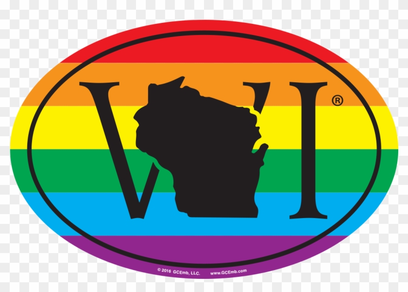 Wi Â€“ Wisconsin Lgbt Removable 6â€³ X 4â€³ Euro - Tennessee #431278