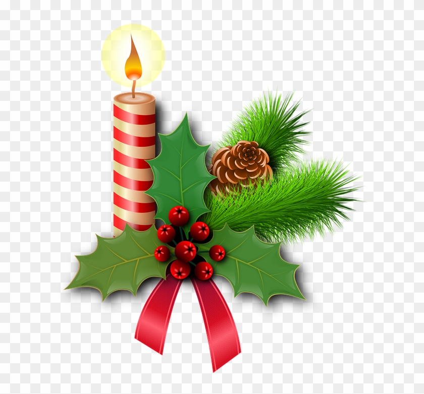 Christmas Bell Png 19, - Christmas Holly #431629