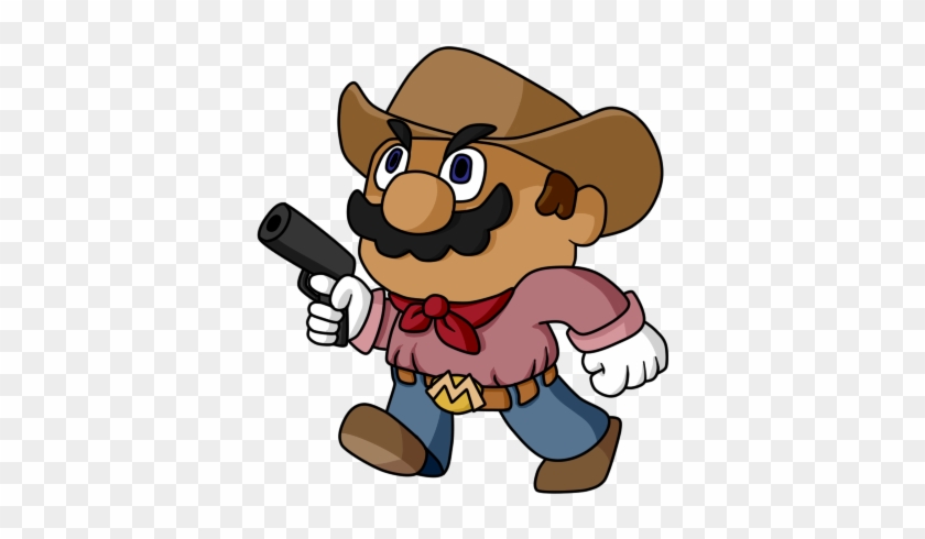 Cowboy Mario By Klunsgod - Art #432510