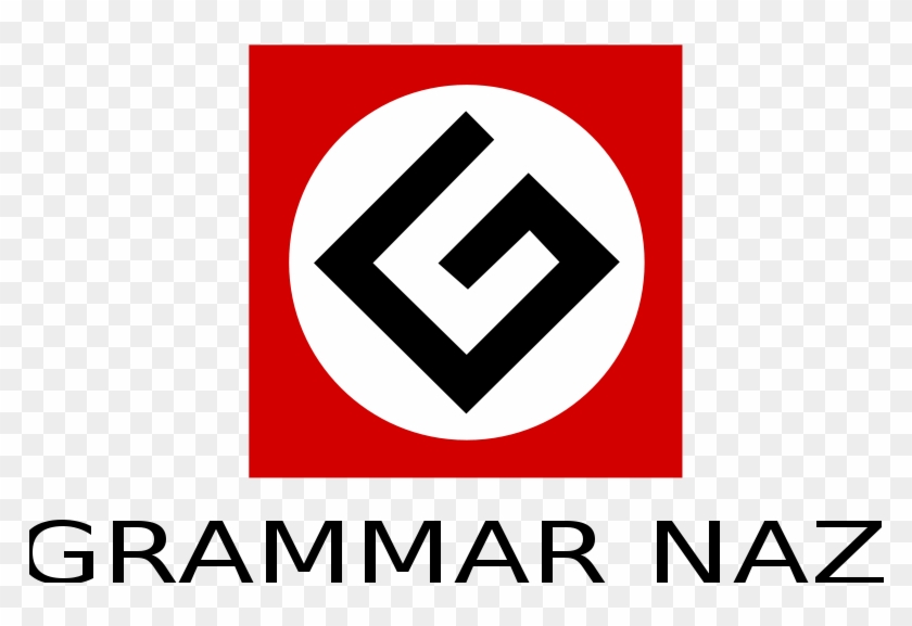 Similar Clip Art - Grammar Nazi Logo Transparent #436374