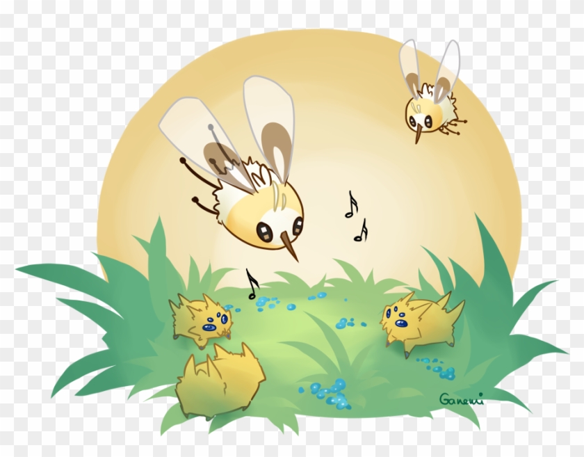 Cutiefly And Joltik By Ganemi Cutiefly And Joltik By - Pokemon Cutiefly #439437