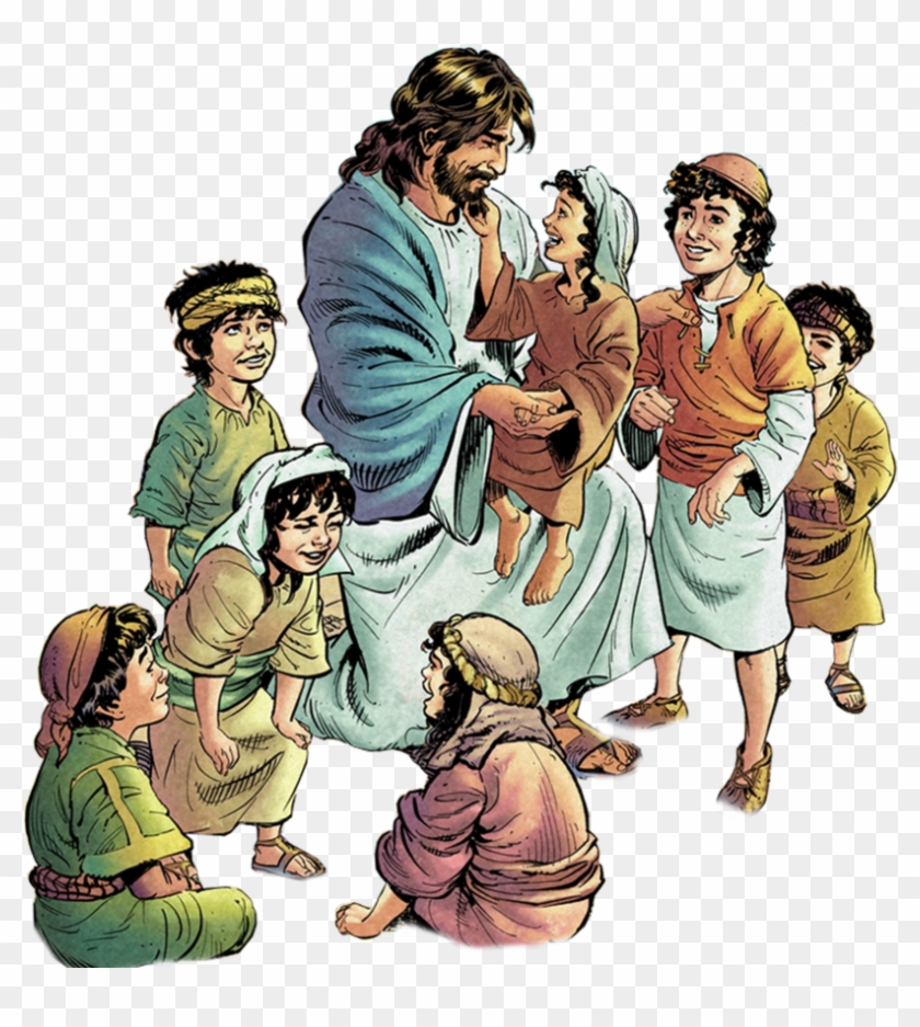 Jesus And Children By Joeatta78 Jesus And Children - Jesus With Children Clipart #442763