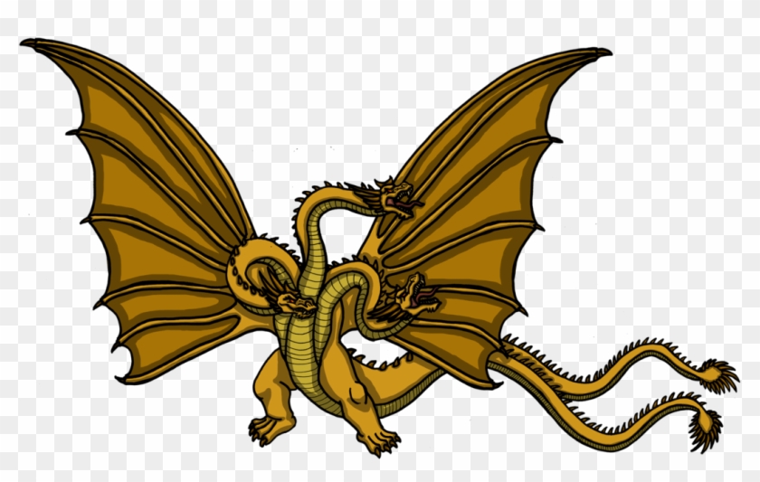 King Ghidorah By Tyrantisterror - Draw King Ghidorah #443004