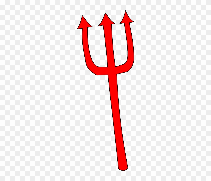 Devil Trident, Fork, Halloween, Weapon, Devil - Devil Transparent Background  Free - Free Transparent PNG Clipart Images Download