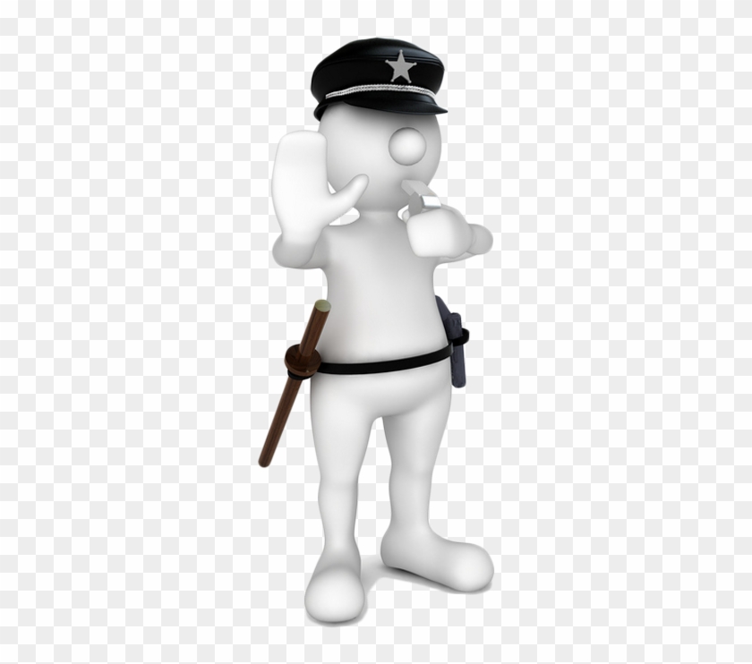 Police Officer 3d Computer Graphics - 小 人 警察 #446914