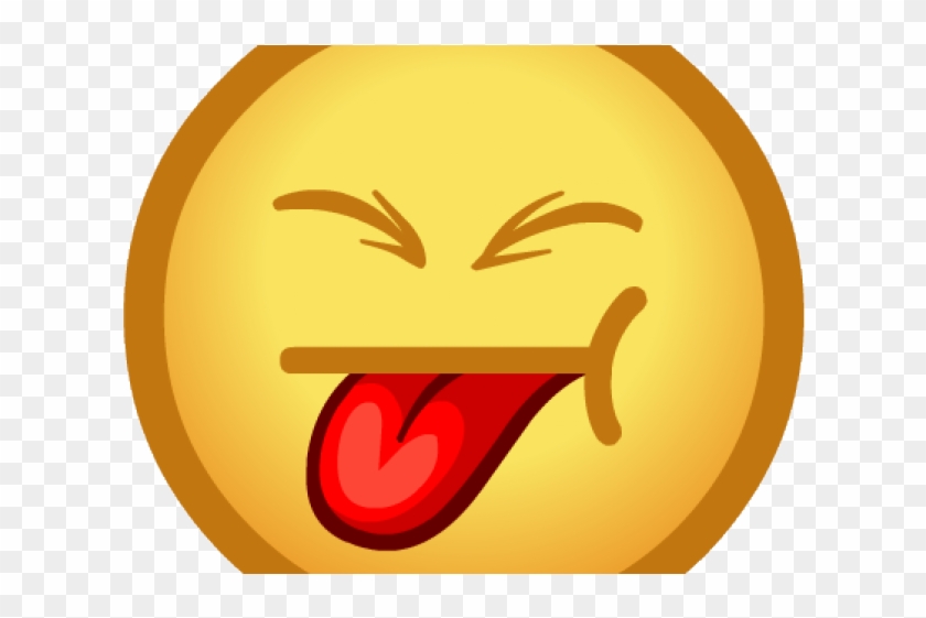 Smiley Face Emoji Tongue Sticking Out