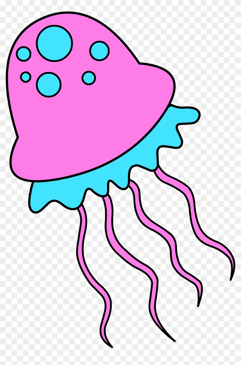 cute jellyfish clipart