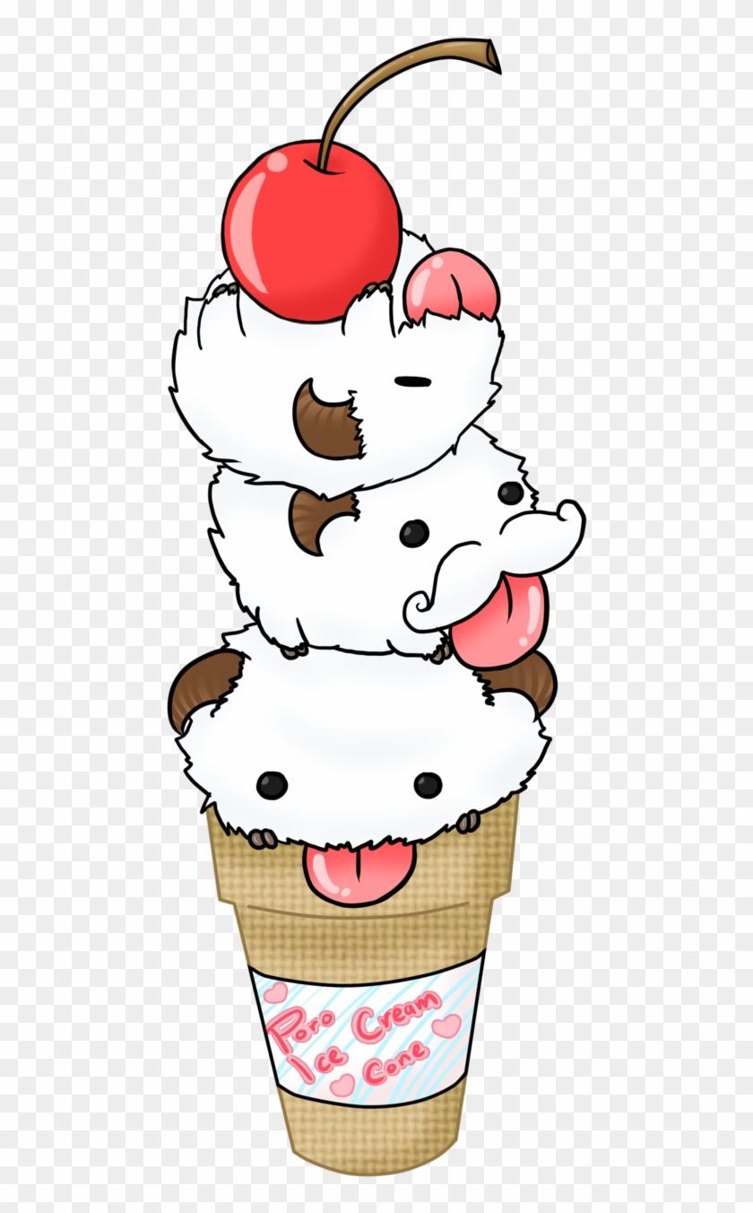 Poro Ice Cream Cone By Toxicniko - Manga #454930