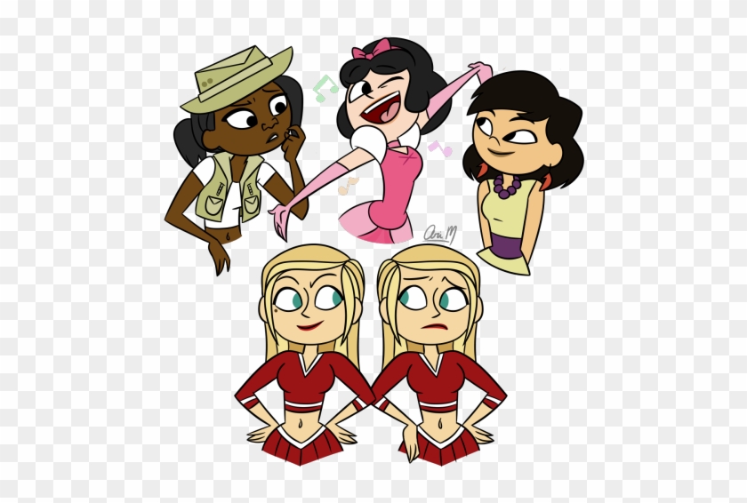 Total Drama Character Singles by PEPBUTTZ - Kandi Photos on Kandi Patterns