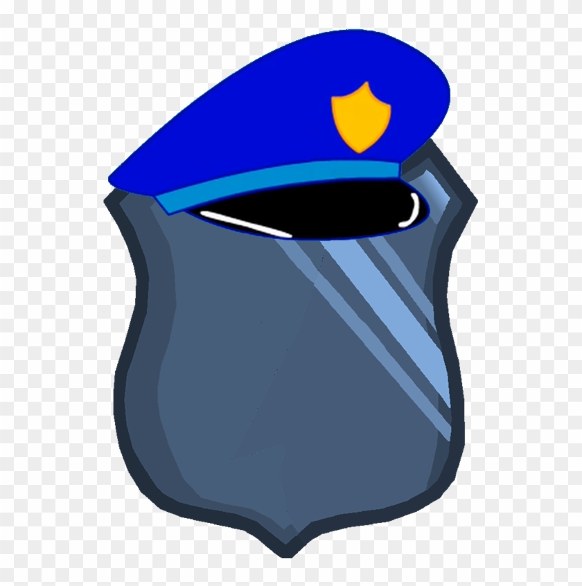 police badge cartoon
