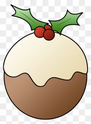 Christmas Pudding - Christmas Food Clipart