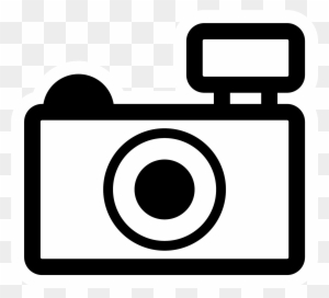 Camera - Clipart - Camera Clipart Black And White