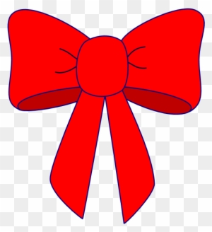 Red Ribbon Bow clipart. Free download transparent .PNG