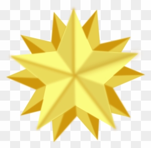 Gold Star Png - Big Golden Star