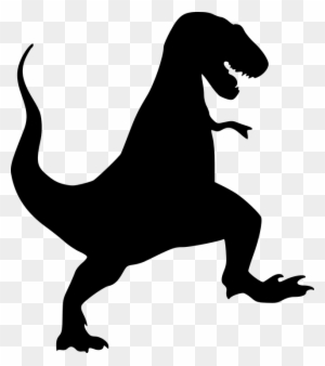 Suciasaurus Silhouette Large - T Rex Dino Silhouette Clipart, clipart, png  clipart