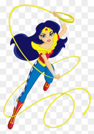 Super Girl Clipart Batgirl - Wonder Woman Super Hero Girls