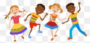 children dancing clipart