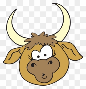 free clipart bull head