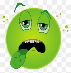 Sick Face Clip Art 169051 - Green Sick Face Emoji