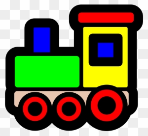 Free Vintage Image ~ Toy Train Clip Art - The Old Design Shop