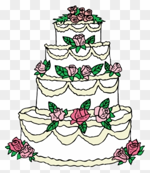 Hand Drawn Wedding Cake With Flowers On White Background. Vector Sketch  Illustration. Royalty Free SVG, Cliparts, Vectors, and Stock Illustration.  Image 157982724.