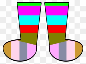 Clip Art Crazy Socks Clipart - Crazy Socks Clip Art