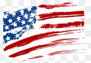 2016 Presidential Elections - Ink Splatter American Flag