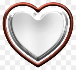 silver hearts clip art