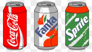 Coca-cola Soft Drink Clip Art - Coca Cola Can Drawing - Free