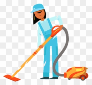 Janitorial Service In Sri Lanka - Window Cleaner Illustration - Free 