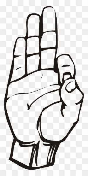 Fist Clipart Svg S Sign Language Hand Free Transparent Png Clipart Images Download