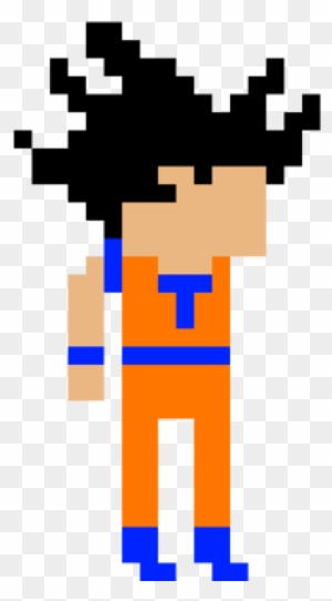 Goku Pixel Art X