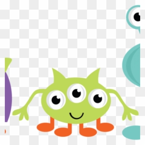 Cute Monster Clipart One Eyed Monster Svg Cut File - One Eyed Monster ...