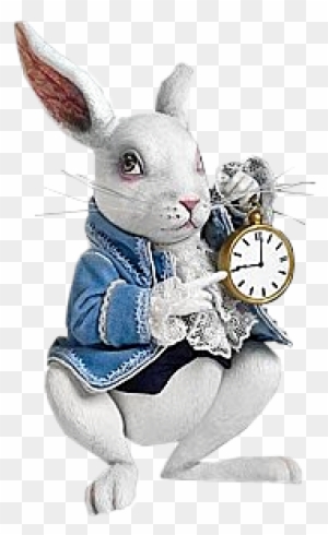 White Rabbit Alice In Wonderland - Free Transparent PNG Clipart Images ...