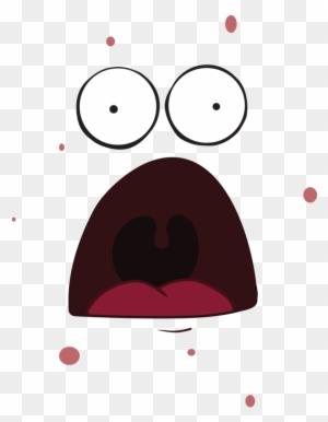 Patrick Spongebob Shocked Download - Shocked Patrick Face Png - Free
