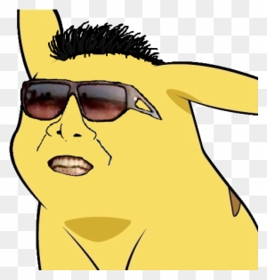 pikachu wearing sunglasses