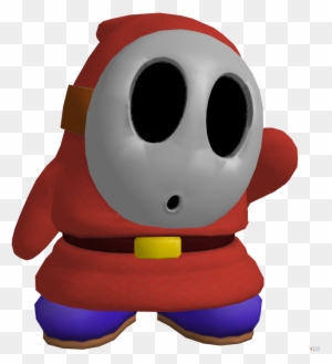 Shy Guy - Super Mario Bros Characters - Free Transparent PNG Clipart ...