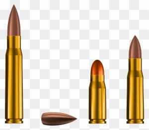 Bullet Weapon Cartridge - Bullet Png - Free Transparent PNG Clipart ...