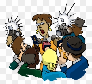 Talk To The Press A - Talk To The Press - Free Transparent PNG Clipart ...