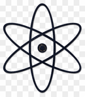 Atomic Nucleus Symbol Atomic Number Clip Art - Science Symbols