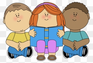 Picture Of Children Reading Animated Parent And Child Reading Free Transparent Png Clipart Images Download