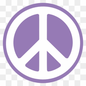 Peace Sign Symbol Clipart - Peace And Love White