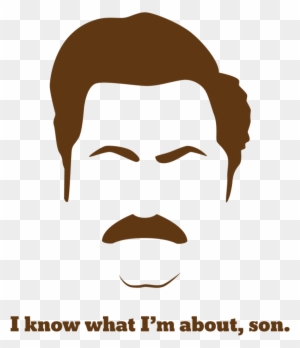 Ron Swanson By Darkmuse112 On Deviantart - Know What Im About Son ...