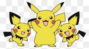 Pikachu Evolution Svg, Pichu Pikachu Raichu Svg, Pokemon Go