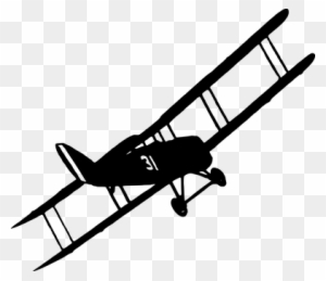 biplane clipart front