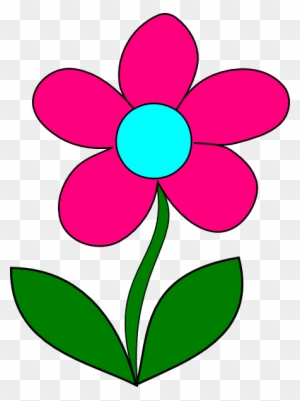 Purple Flower Clip Art At Clker - Animated Pictures Of Flowers - Free ...